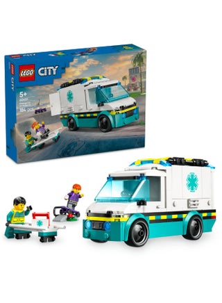 Lego City Emergency Ambulance 60451 (184) Pieces - pzsku/Z9118B722CCB8105BEDF3Z/45/1751947435/3bf8f3ea-9386-4543-add6-db694e57b32c