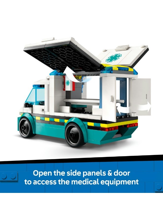 LEGO Lego City Emergency Ambulance 60451 (184) Pieces  - Image 4