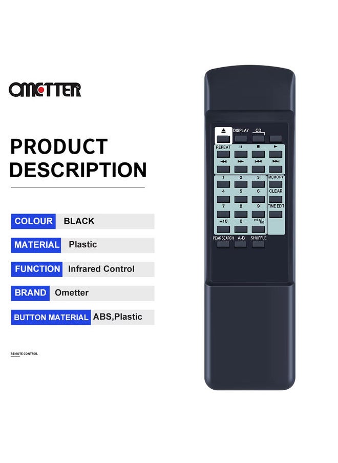 RC-340C For ONKYO Remote Control CD Player Receiver DX-7211 DX-7011 DX-3800 DX-C110 DX-C200 DX-C320 DX-C370 DX-C380