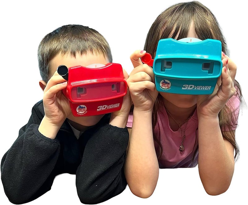 WARM FUZZY Toys 3D Viewfinder (Sea Life) - Viewfinder for Kids & Adults, Classic Toys, Slide Viewer, 3D Reel Viewer, Retro, Vintage Toys with 3 Reels - Contains 21 High Definition 3D Images - Image 3