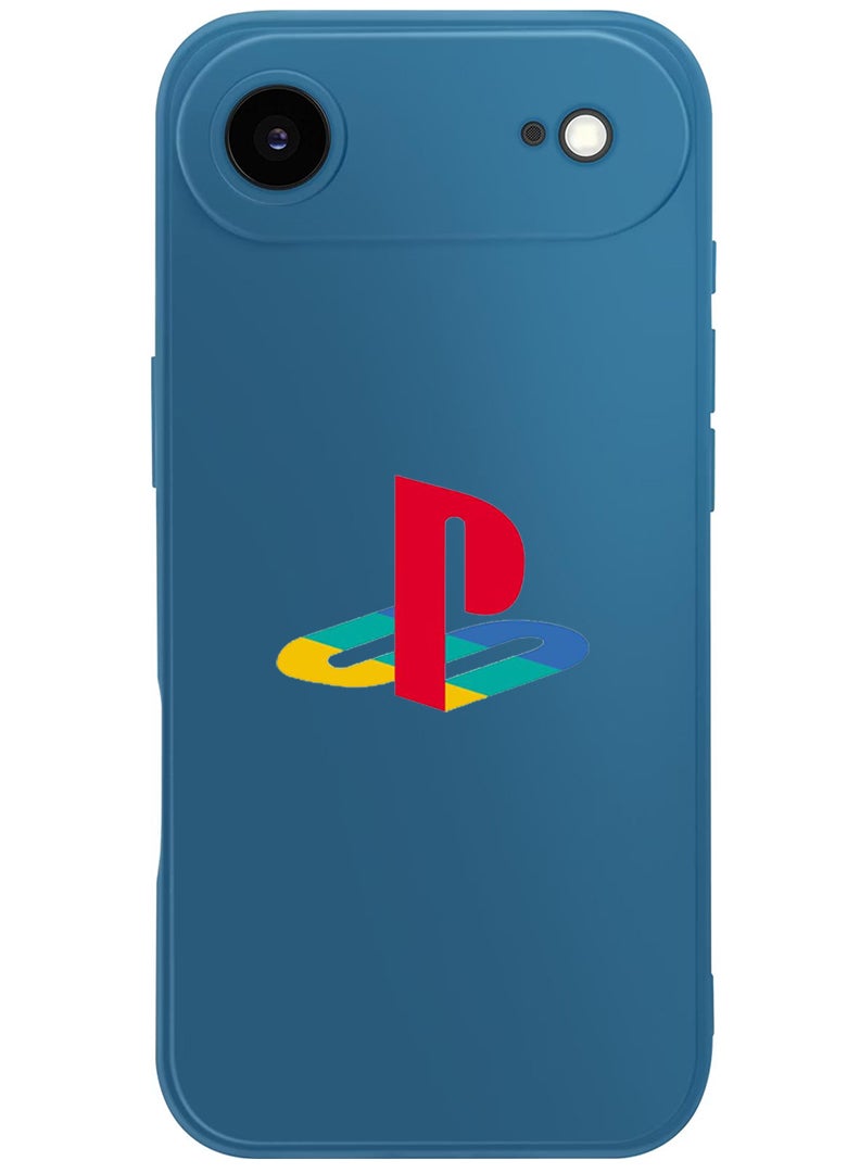 Theodor Protective Slim Fit Case Liquid Silicone Cover with Full Body Protection Anti-Scratch Shockproof Case For Apple iPhone 17 Air (Blue) PS - Image 1