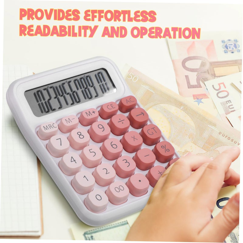 3pcs Portable Office Calculator Set 12 Digits Large Display for Students Teachers and Home Use - Image 4