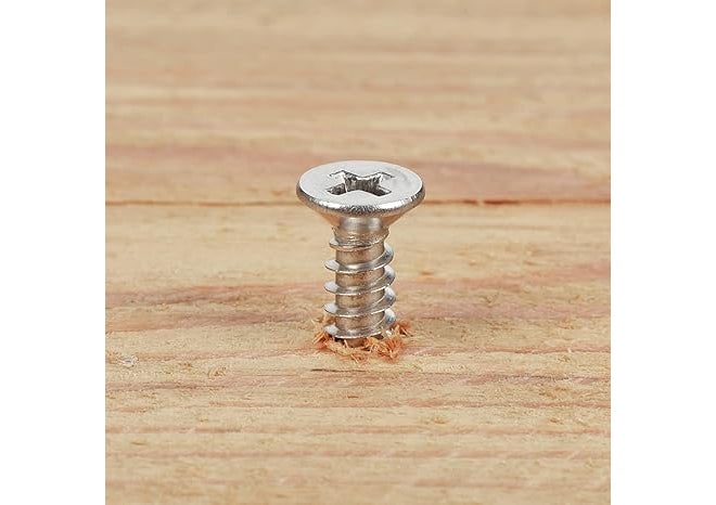 TheMujtaba Stainless Steel 304 Phillips Star Head Screws for Fixing Wood, Plywood, Paster Boards Solid Stainless (Pack of 100) (1 Inch) - Image 5