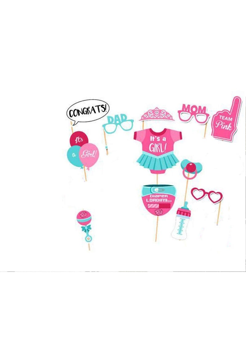 Funcart Funcart Its Girl Pary Props 12pcs 