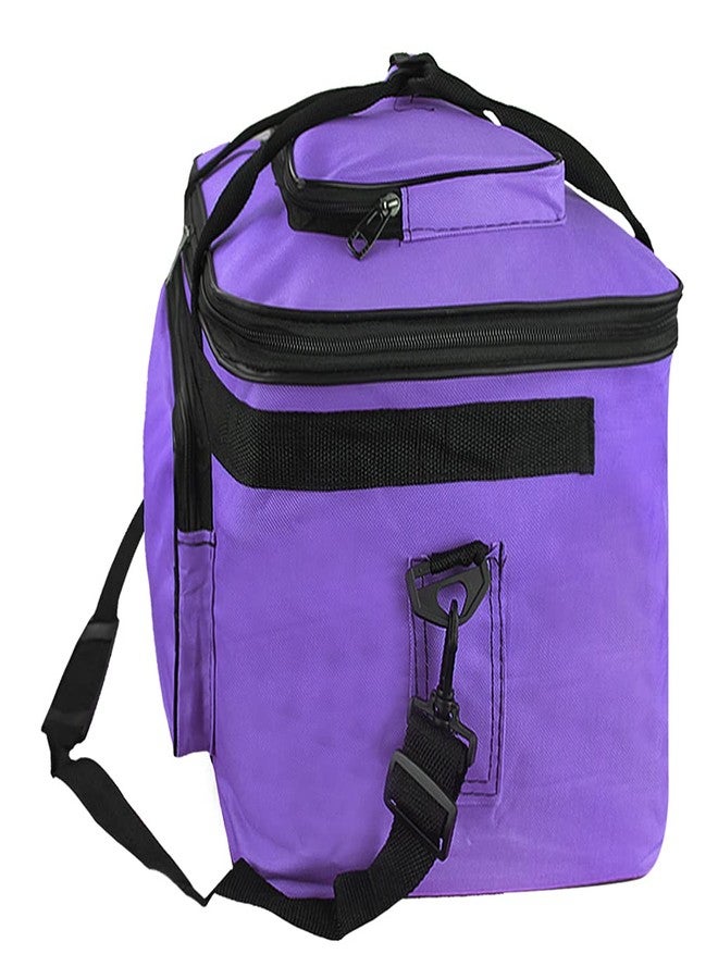 IPENNY Large Capacity Art Supply Storage Bag with Straps, Waterproof Art Craft Drawing Supplies Storage Tote Bag Portable Travel Bag - Image 3