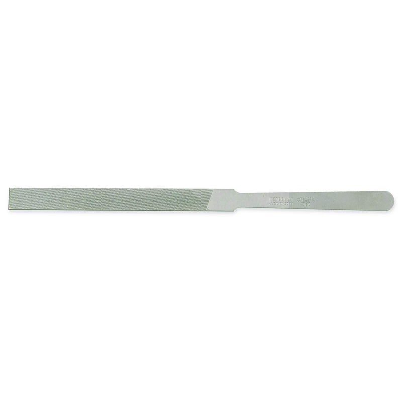 Nicholson Nicholson Crescent Nicholson 5-1/4"" Double Cut Thin Rectangular Tungsten Point File - 02375NN 