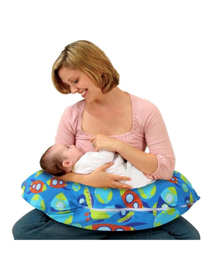 Kradyl Kroft وسادة إطعام الأطفال 5 في 1 مع غطاء قابل للفصل (أزتيك) - Image 3