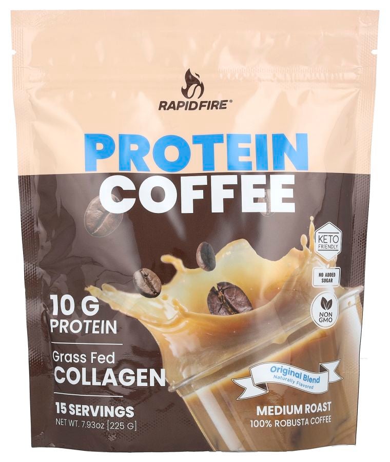 Protein Coffee Original Blend Medium Roast 7.93 oz (225 g)