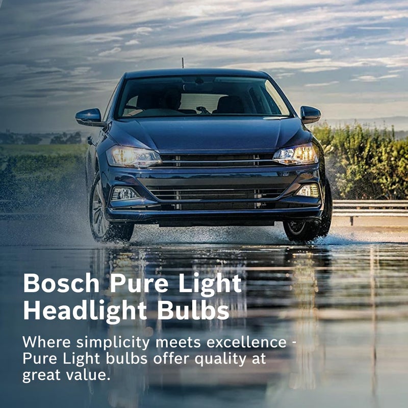 بوش مصباح أمامي هالوجين خفيف نقي من Bosch H4 (472)، 12 فولت 60/55 واط، جودة أصلية - نوع المقبس P43t - 1 لمبة إضاءة سيارة بديلة - Image 5
