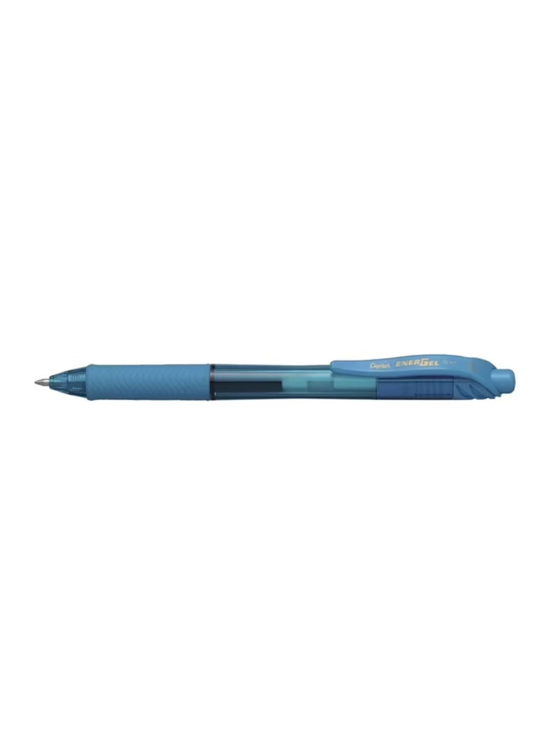 Pentel قلم حبر جل إنرجيل 4 قطع 0.7 مم حبر أزرق سماوي - Image 2