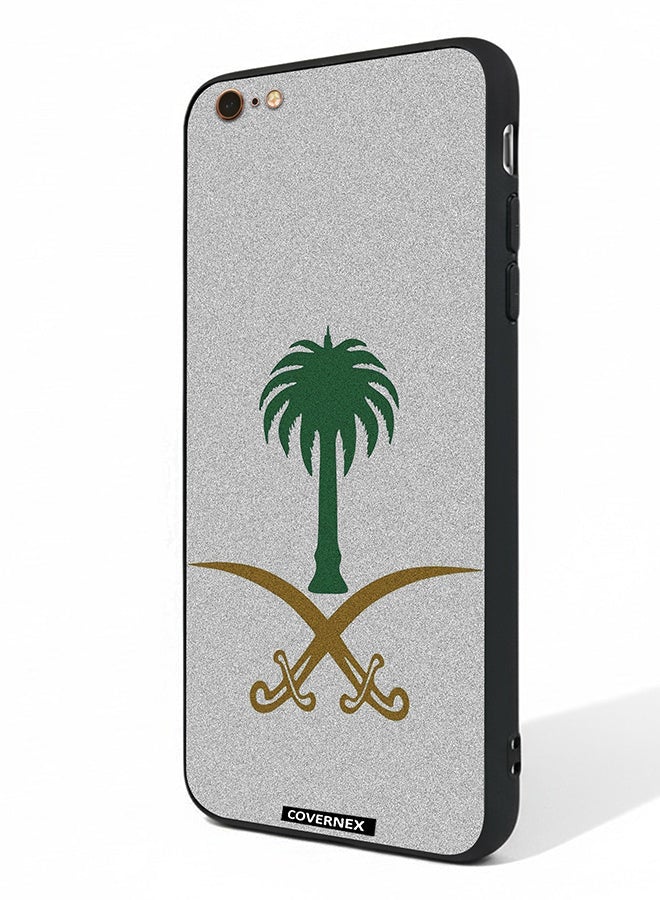 Covernex Apple iPhone 6s Plus Protective Case Cover Printed Featuring Saudi Arabian National Emblem - Image 1