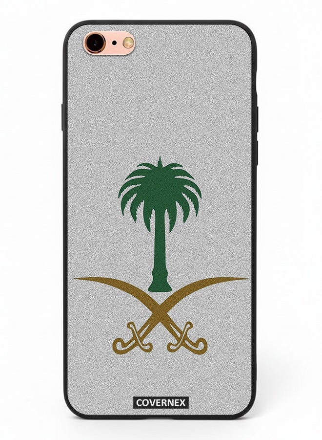 Covernex Apple iPhone 6s Plus Protective Case Cover Printed Featuring Saudi Arabian National Emblem - Image 2