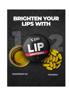 BEARDO Beardo Lip Lightener for Men, 7g | Non Tinted Lip Balm for Men | Lip Balm for Dark Lips | Lip Mask for Dry & Chapped Lips | Lip Care for Smooth, Soft & Pink Lips  - Image 3