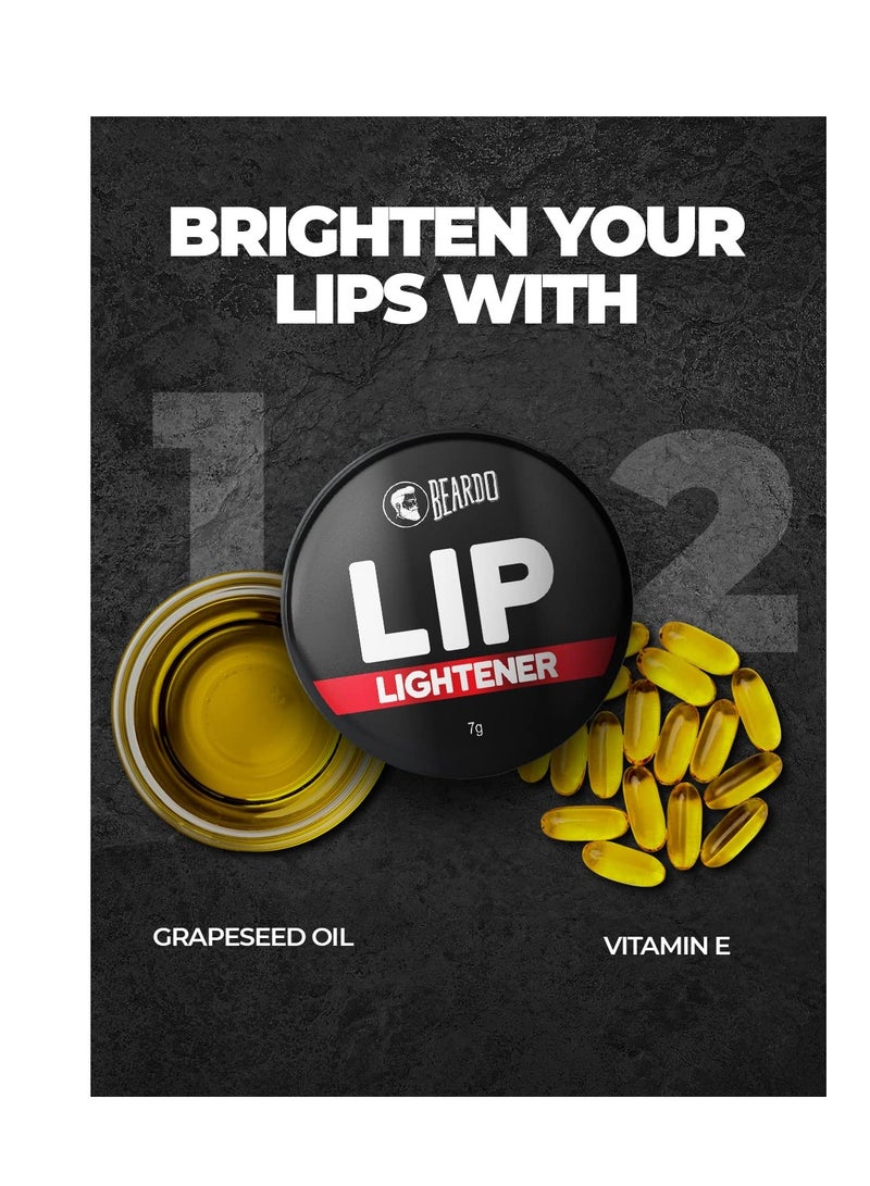 بيردو مفتح الشفاه من بيردو للرجال، 7 جرام | مرطب شفاه غير ملون للرجال | مرطب شفاه للشفاه الداكنة | قناع شفاه للشفاه الجافة والمتشققة | العناية بالشفاه للحصول على شفاه ناعمة وطرية ووردية - Image 3