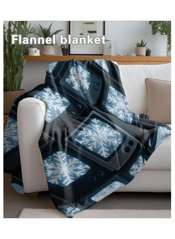 general Children's or student cartoon flannel thin blanket (warm and comfortable, suitable for sleep, games) 100cm*150cm - Image 1