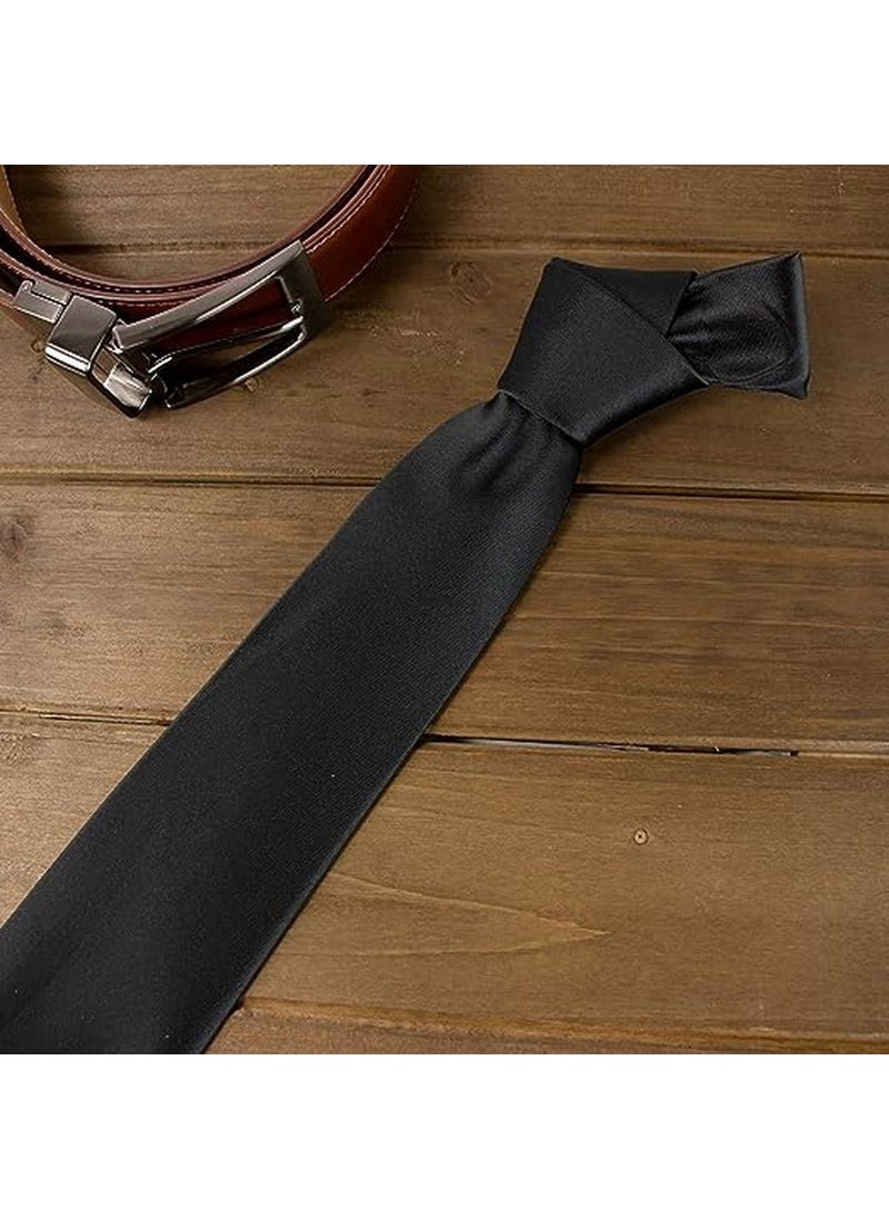 Trenderrs Men's Satin Tie and Handkerchief Set Men's Tie  - Image 1
