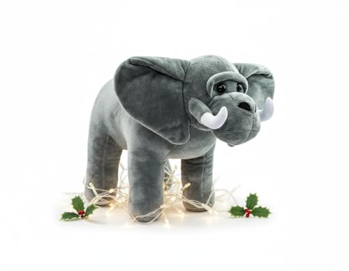 Randimals Elephant Plush Stuffed Toy Gorilla Face 15 Soft Huggable Premium Quality Hybrid Animal Friend Encourages Adventure Imagination - Image 1