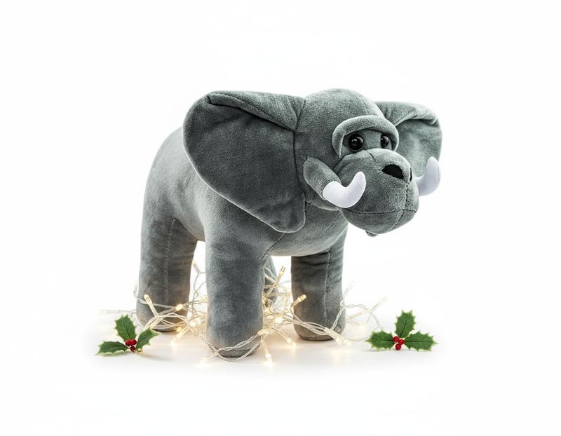Randimals Elephant Plush Stuffed Toy Gorilla Face 15 Soft Huggable Premium Quality Hybrid Animal Friend Encourages Adventure Imagination - Image 3
