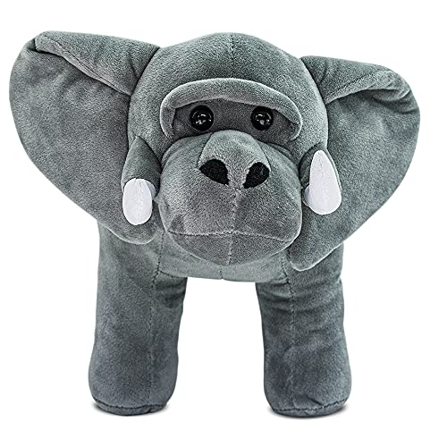 Randimals Elephant Plush Stuffed Toy Gorilla Face 15 Soft Huggable Premium Quality Hybrid Animal Friend Encourages Adventure Imagination - Image 5