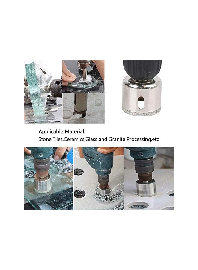 erorex PCS Diamond Drill Bits 6-50mm Glass Tile Hollow Core Extractor Tools for Glass, Ceramics, Porcelain, Ceramic tile - Image 5