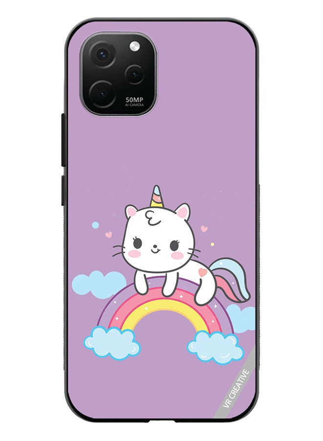 VR CREATIVE Protective Case Cover For Huawei Nova Y61 Unicorn Design Multicolour - Image 1
