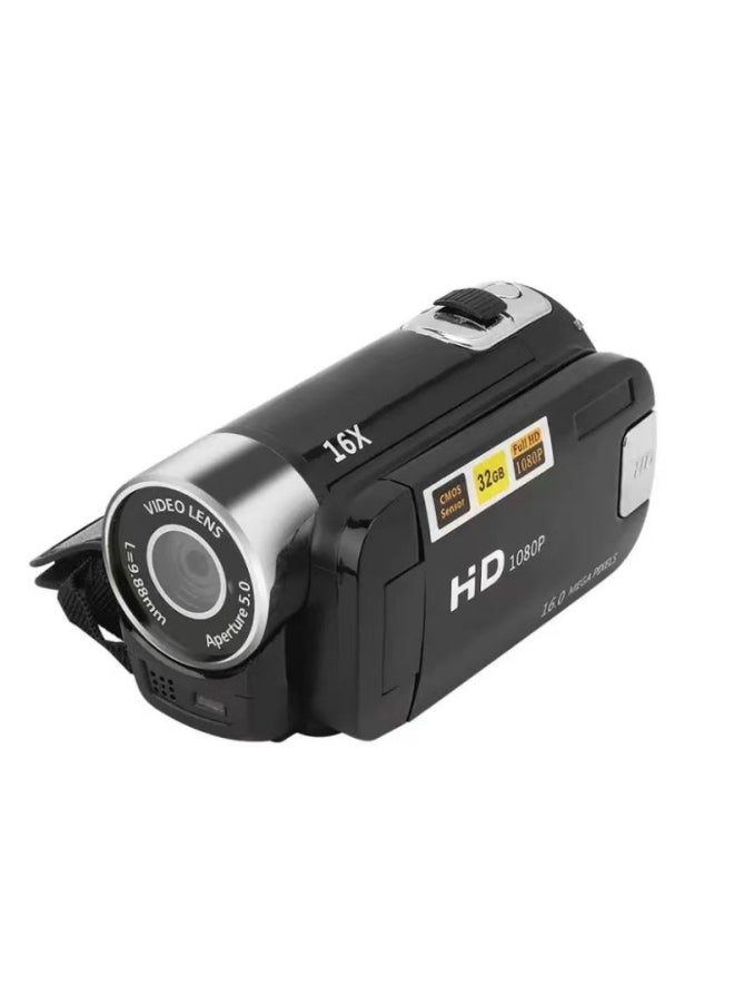 Generic 4K Digital Camera 2.7 Inch Camera Rotatable Screen 16x Digital Zoom DV Camera (D90)-Body Color:16GB Card + Card Reader Adapter  - Image 4