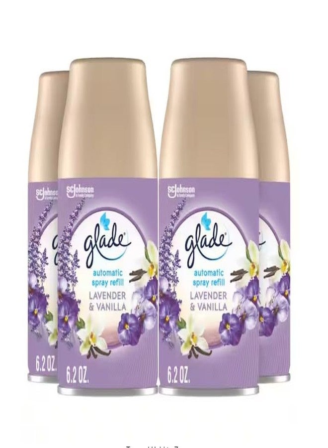 Combo 6.2 oz. Replacement Lavender and Vanilla Automatic Air Freshener Refill (4-Count) - Image 1