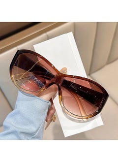 Luxury Vintage Cat Eyt Sunglasses Women Fashion Brand Designer Cateye Sun Glasses Female Eyewear UV400 Gafas De Sol Mujer-Lenses Color:L-Frame Color:1PC