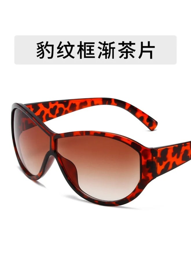 Generic - Luxury Vintage Cat Eyt Sunglasses Women Fashion Brand Designer Cateye Sun Glasses Female Eyewear UV400 Gafas De Sol Mujer-Lenses Color:L-Frame Color:1PC - Image 1