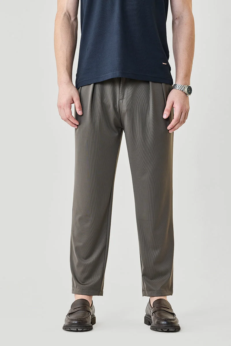 SNITCH بنطلون بقصة مستقيمة مطاطي