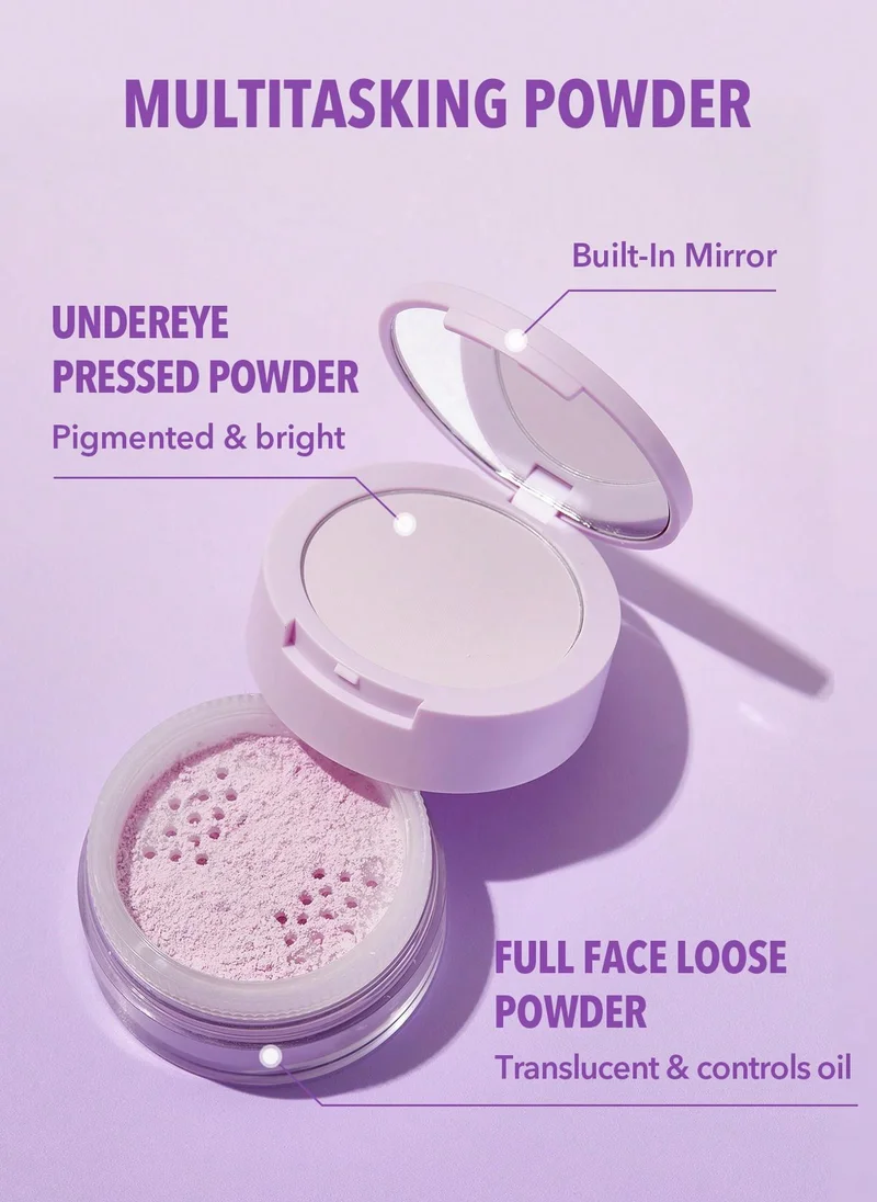 Sheglam Insta-Ready Face&Undr Eye Setting Powder Duo-Taro