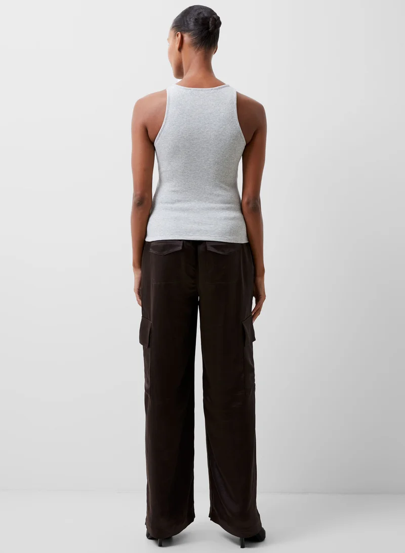 French Connection Rassia Sheryle Ribbed Tank Top