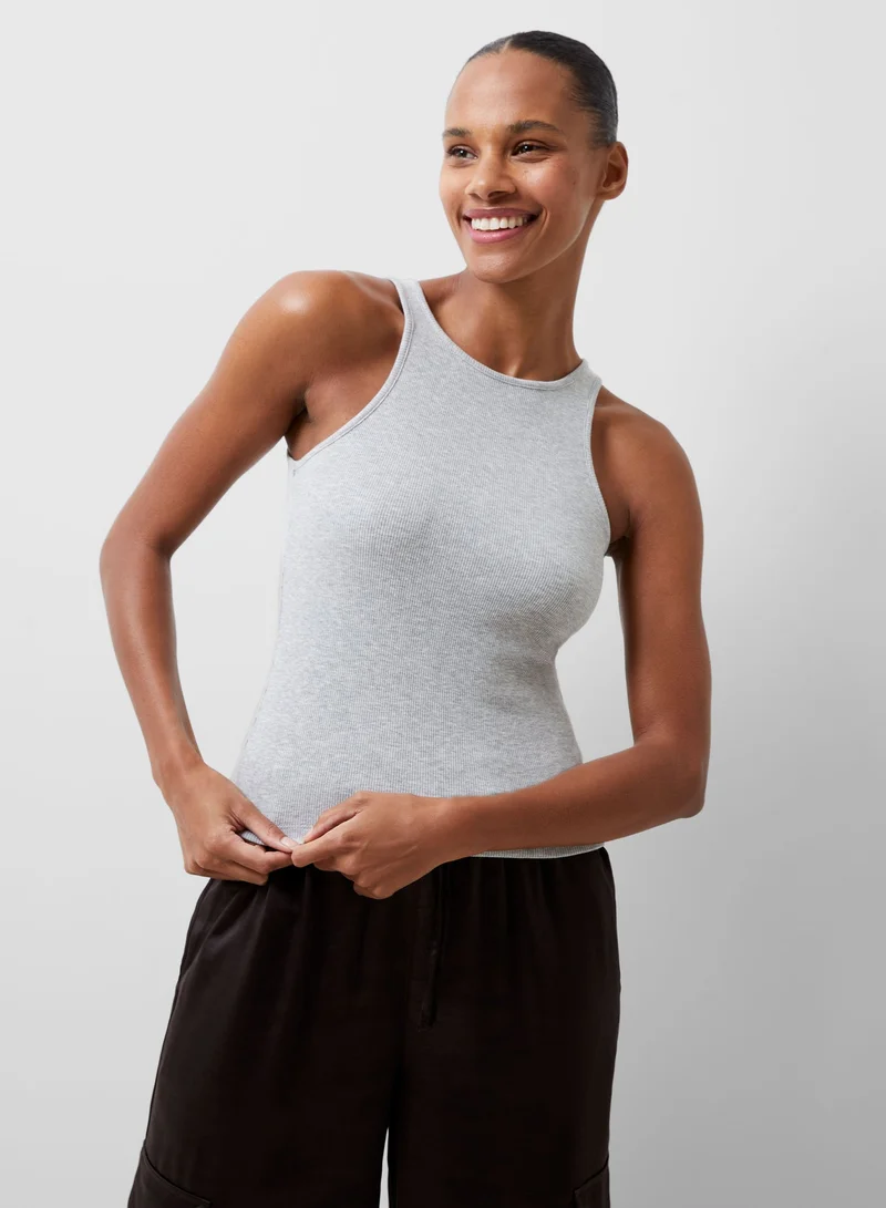 French Connection Rassia Sheryle Ribbed Tank Top