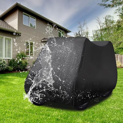 OYOCAM Car Cover Waterproof All Weather Compatible with Tesla Cyberquad for Kids, Large Ride On Truck Toys Car Cover Kids Waterproof Outdoor Heavy Duty 300d Oxford Protector Cover with Storage Bag - Image 4