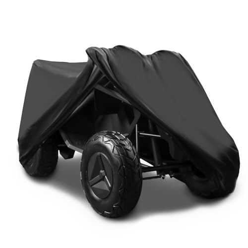 OYOCAM Car Cover Waterproof All Weather Compatible with Tesla Cyberquad for Kids, Large Ride On Truck Toys Car Cover Kids Waterproof Outdoor Heavy Duty 300d Oxford Protector Cover with Storage Bag - Image 1
