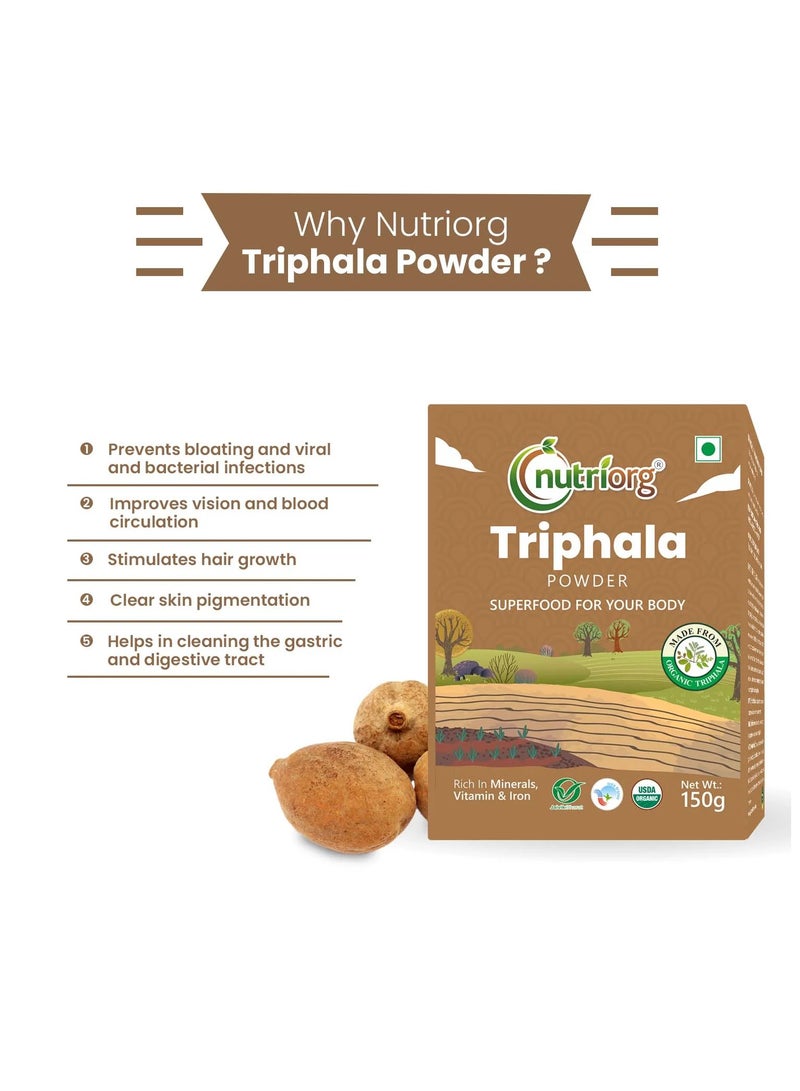 nutriorg Nutriorg Triphala Powder 150g - Image 4