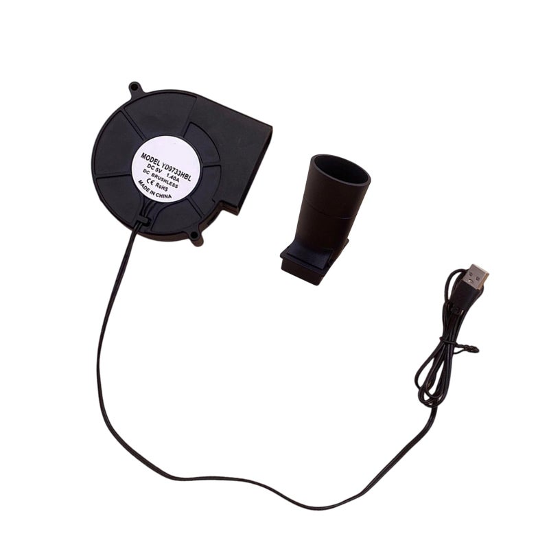 Brushless Air Blower Fan 5V Variable Speed 3500RPM With Oversized Air Outlet - Image 2