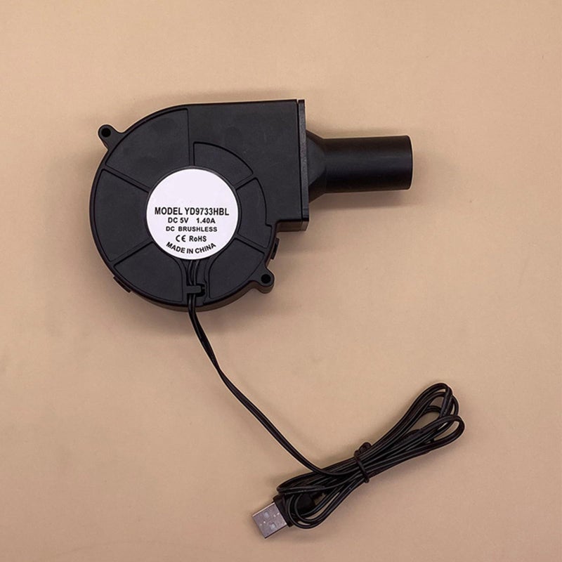 Brushless Air Blower Fan 5V Variable Speed 3500RPM With Oversized Air Outlet - Image 4