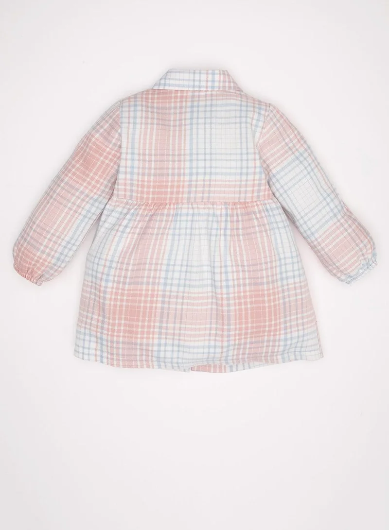 ديفاكتو فستان قطني كاروهات