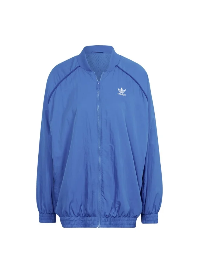 اديداس اوريجينالز adidas FR TRACK TOP Blue Originals Women TRACK TOPS