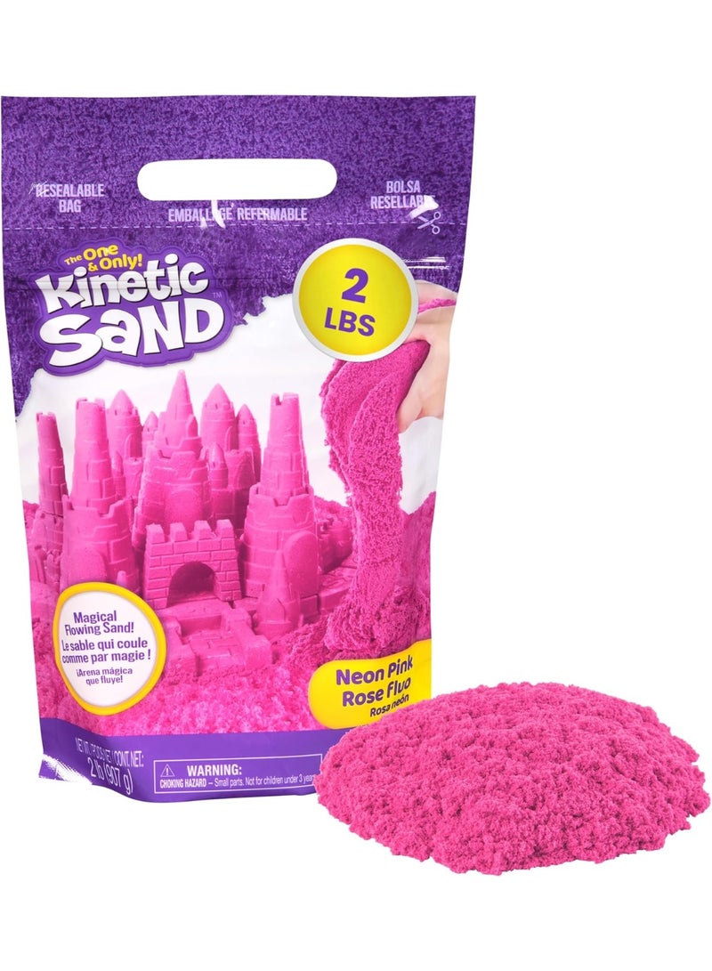 Kinetic Sand رمل كينيتك BEUtel وردي، 907 جرام - سحري من السويد للعب بالرمل الداخلي - Image 1