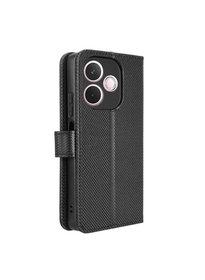 S-TOP Case For OPPO A5 Pro 5G Global Diamond Texture Leather Phone Case - Image 3