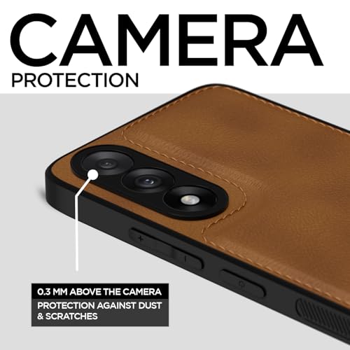 Pikkme Back Cover for OnePlus Nord 5 5G | Full Camera Protection, Raised Edges & Super Soft-Touch Bumper Case (Brown) - Image 3