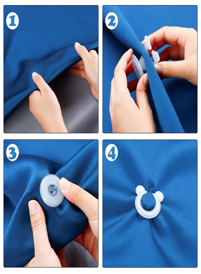 Pmeixcy 12 Pcs Duvet Comforter Clips Grippers Button Clips for Inside Corner and Keep Comforter Duvet - Image 2