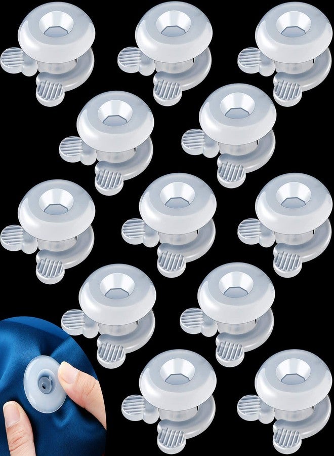 Pmeixcy 12 Pcs Duvet Comforter Clips Grippers Button Clips for Inside Corner and Keep Comforter Duvet - Image 1