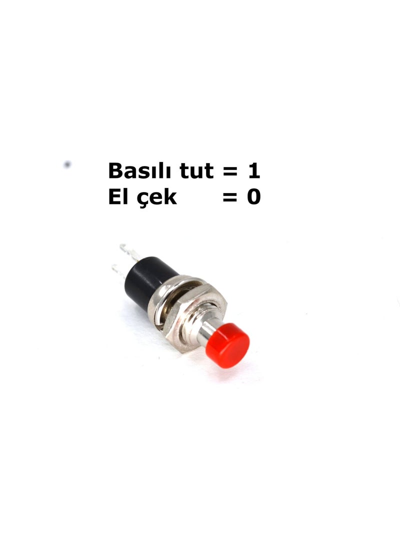 5 Pieces Mini Red Button 1-0 Doorphone Alarm Reset Metal Body - pzsku/Z911B22270C2E3E5C5BC4Z/45/_/1740620917/d3dc4859-8ae3-4d99-9498-cd60f5eaa9ac