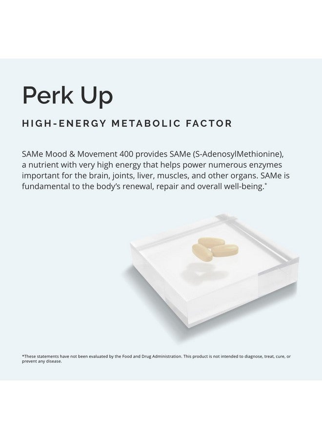 BRAINMD Dr Amen Same Mood & Movement 400-30 Tablets - Promotes Emotional Balance, Liver Health, Joint Comfort & Mobility - Gluten Free - 30 Servings - Image 3