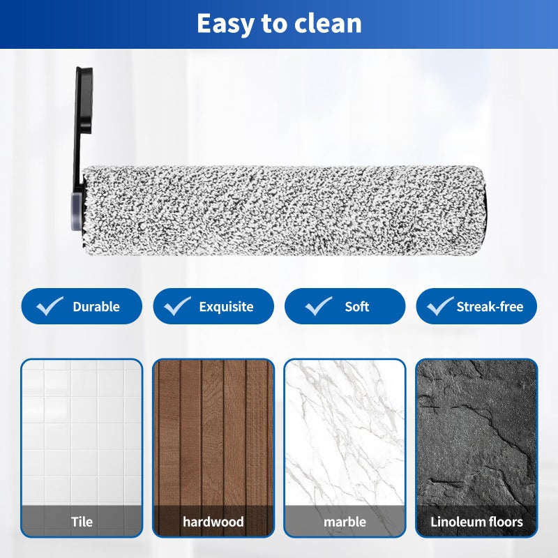 BYOFI ã€For One S5 Blueã€‘ã€One S5 Proã€‘ Replacement Parts for Tineco Floor ONE S5/Floor One S5 Pro Smart Cordless Wet Dry Vacuum Cleaner,Tineco Accessories inclue 3 HEPA Filters & 3 Brush Rollers - Image 5