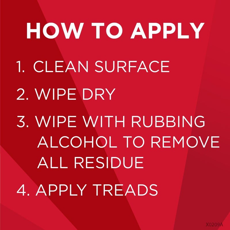 Magic Shower and Bathtub Safety Treads  Helps Prevent Slips and Falls  12 TreadsWhite - Image 5