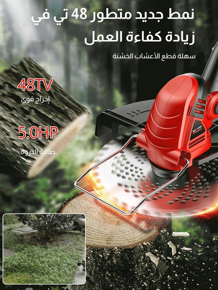 Cordless Grass Trimmer for Lawn Maintenance and Landscaping - Image 2